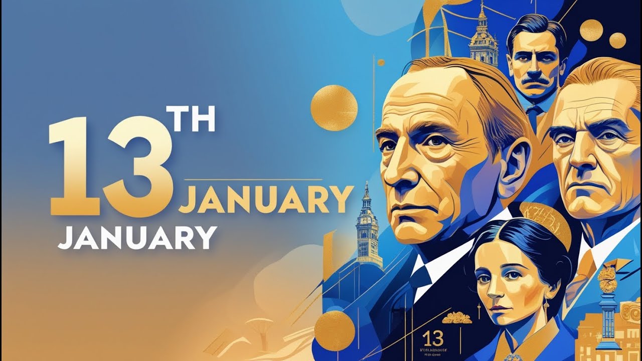  Today History Highlight: Key Events on January 13th That Changed the 