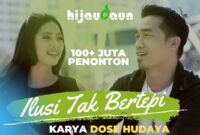 hijau daun ilusi tak bertepi
