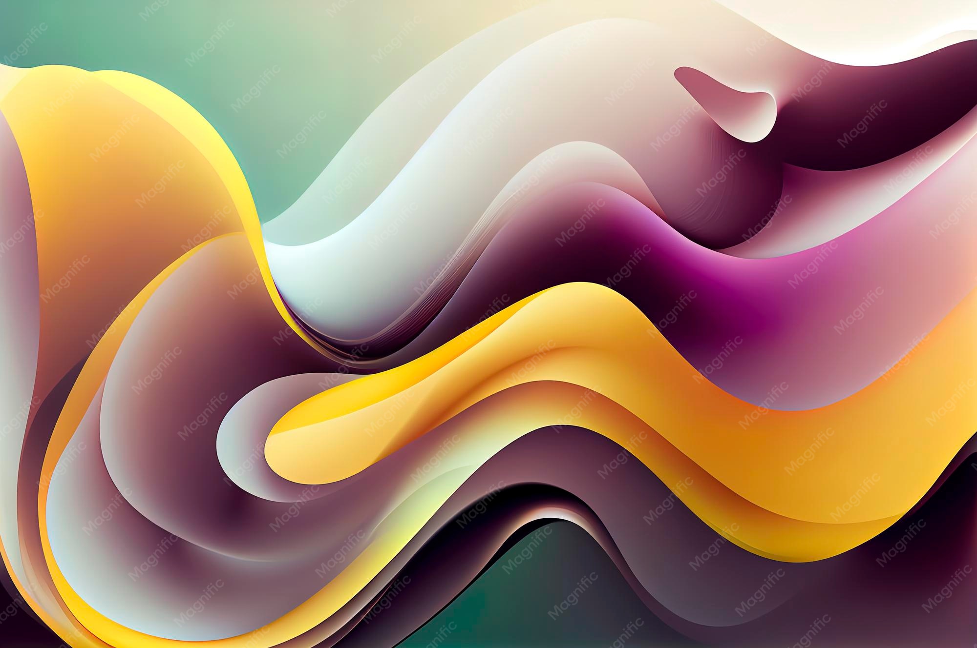  Organic abstract gradient wallpaper background 