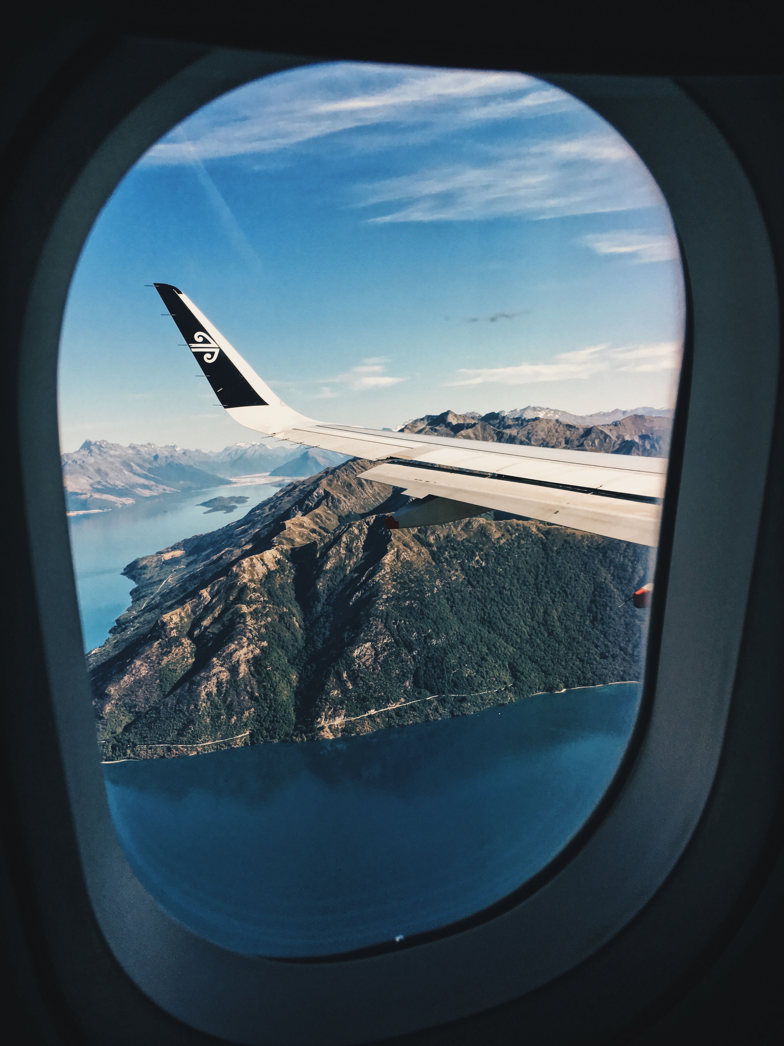 White Airplane Window · Free Stock Photo