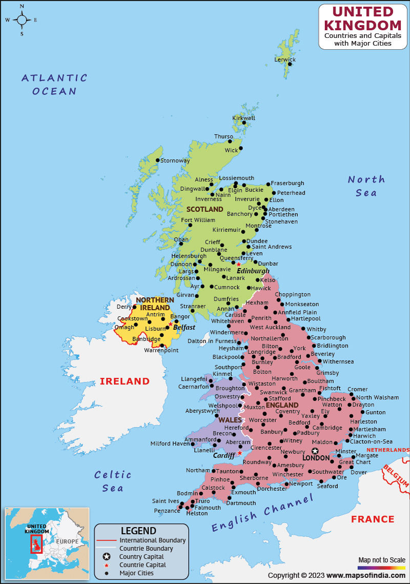  United Kingdom Political Map Bildidee 