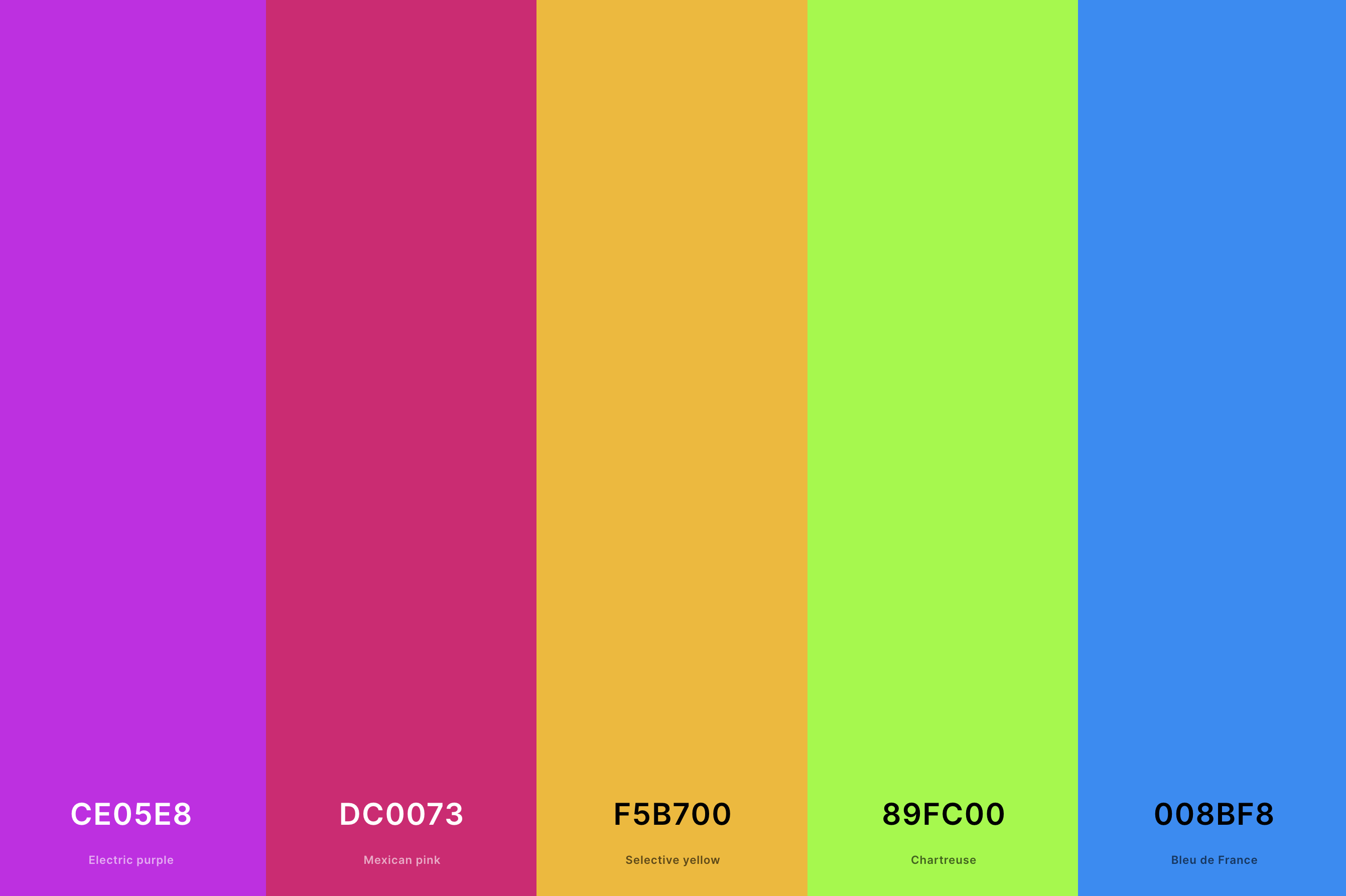 Best Neon Color Combos at Mikayla Gascoigne blog