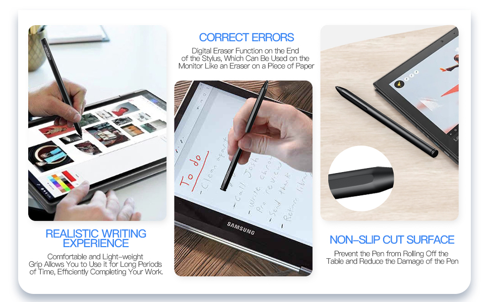  TUCANA Upgraded EMR Stylus Pen with Digital Eraser, Supports 4,096 Motiv 