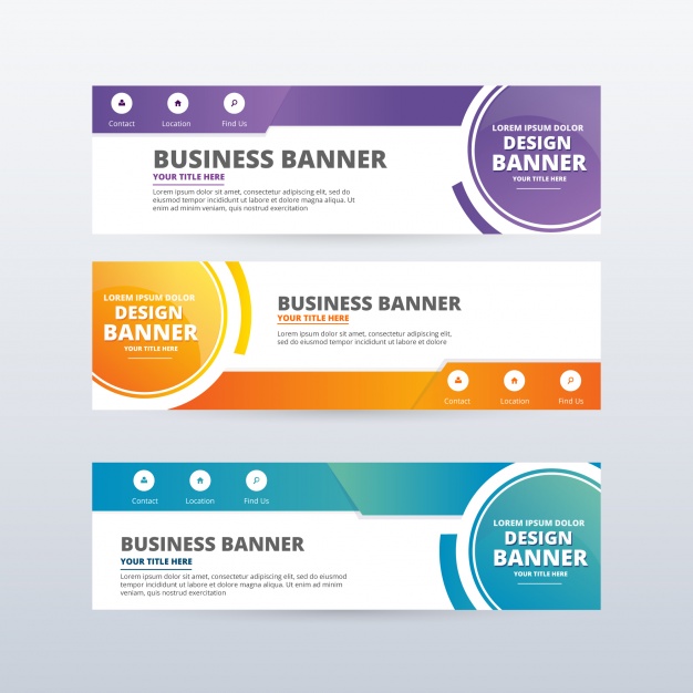 50+ Free Banner Templates - PSD, Vector - Graphic Design Resources