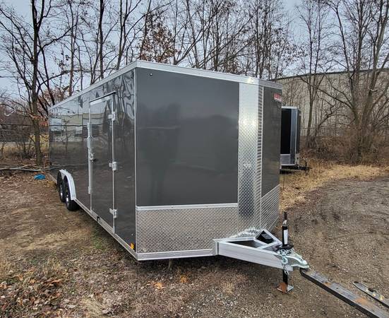2024 ALUMINUM FRAME ENCLOSED CAR TRAILER /RACE TRAILER CARGO TRAILER