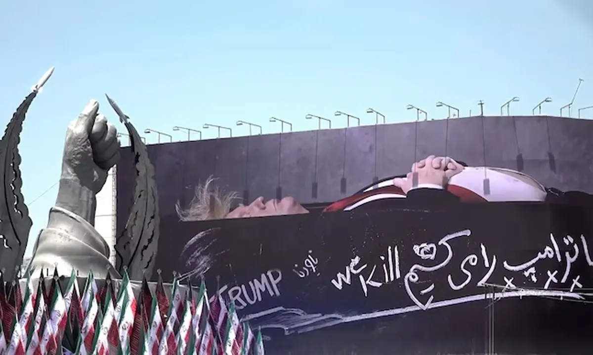 'We Kill Trump': Iran's Chilling Billboard Triggers International Attention