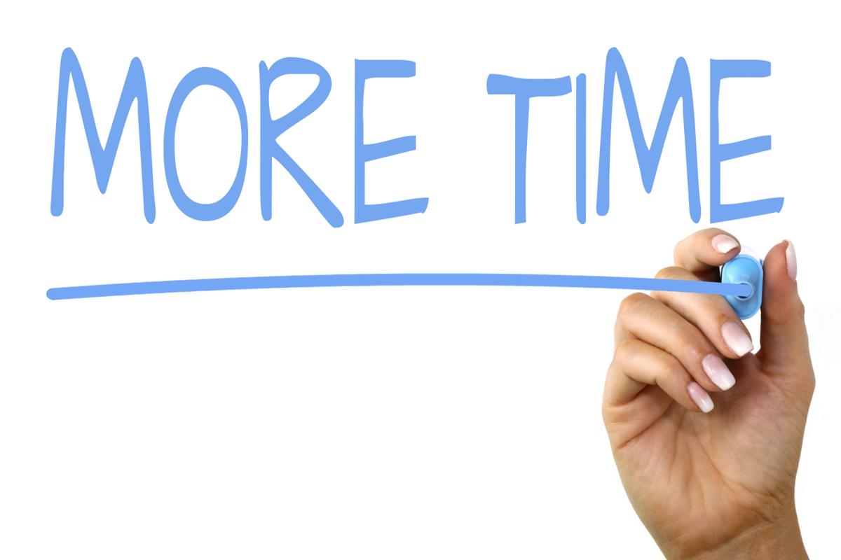  More Time - Free of Charge Creative Commons Handwriting image Bildidee 