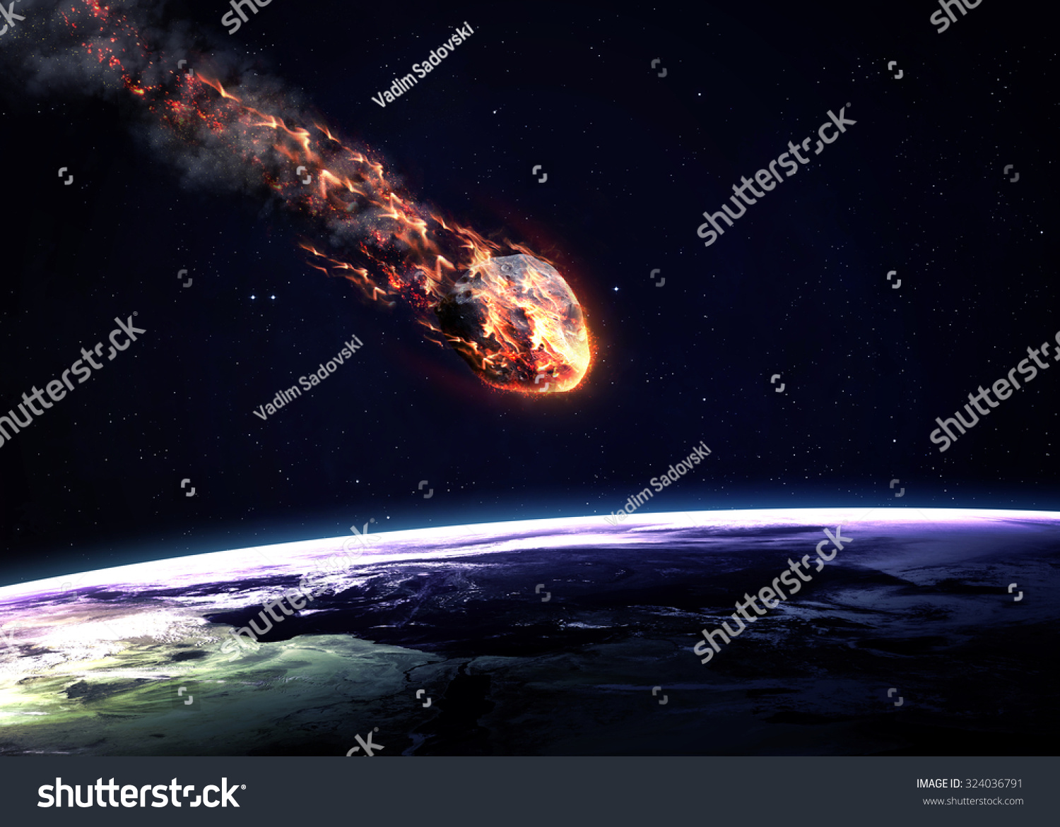 Nasa Meteor Strike