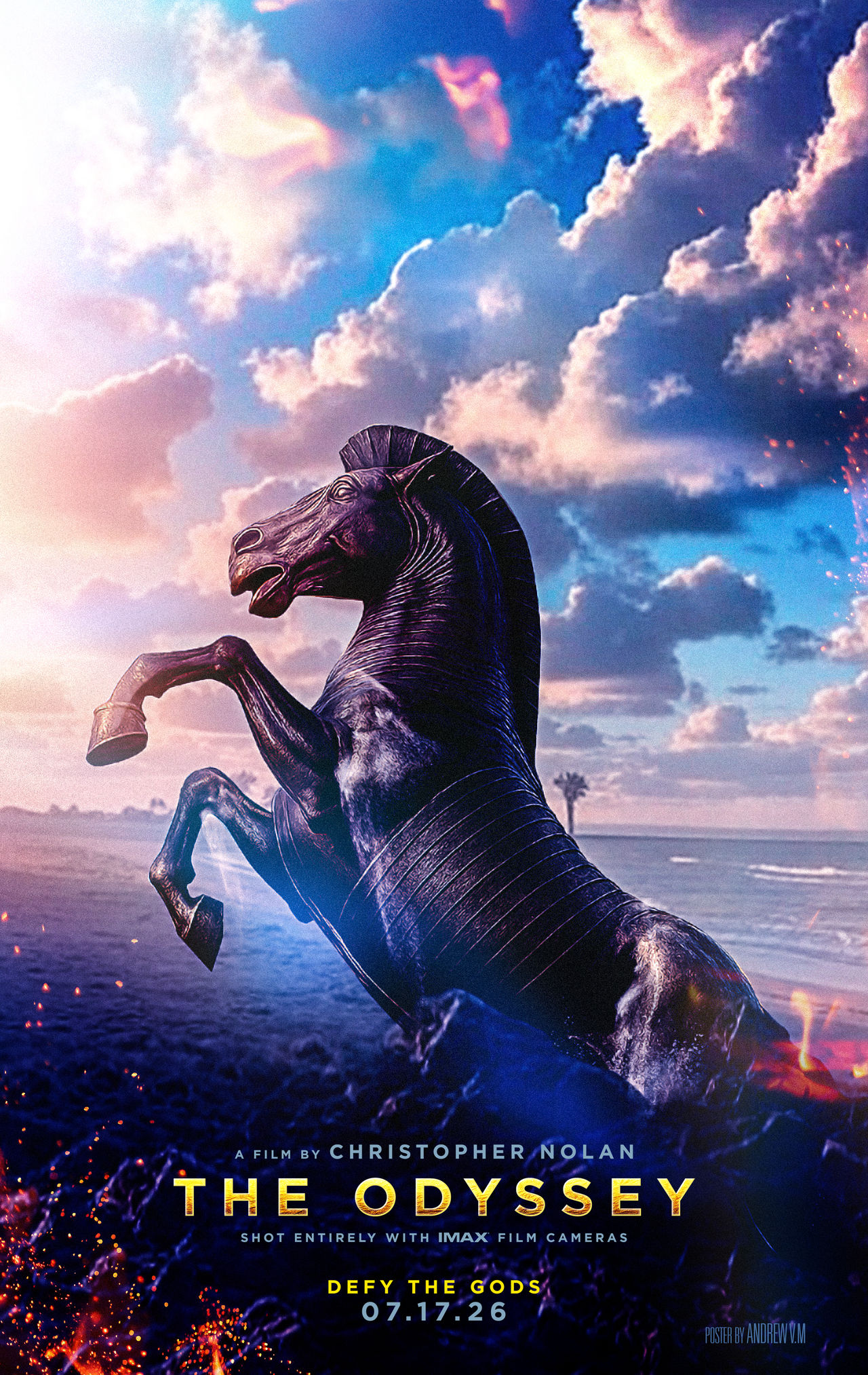  THE ODYSSEY Teaser poster 2026 Nolan Movie by mrandrew7w7 on DeviantArt 
