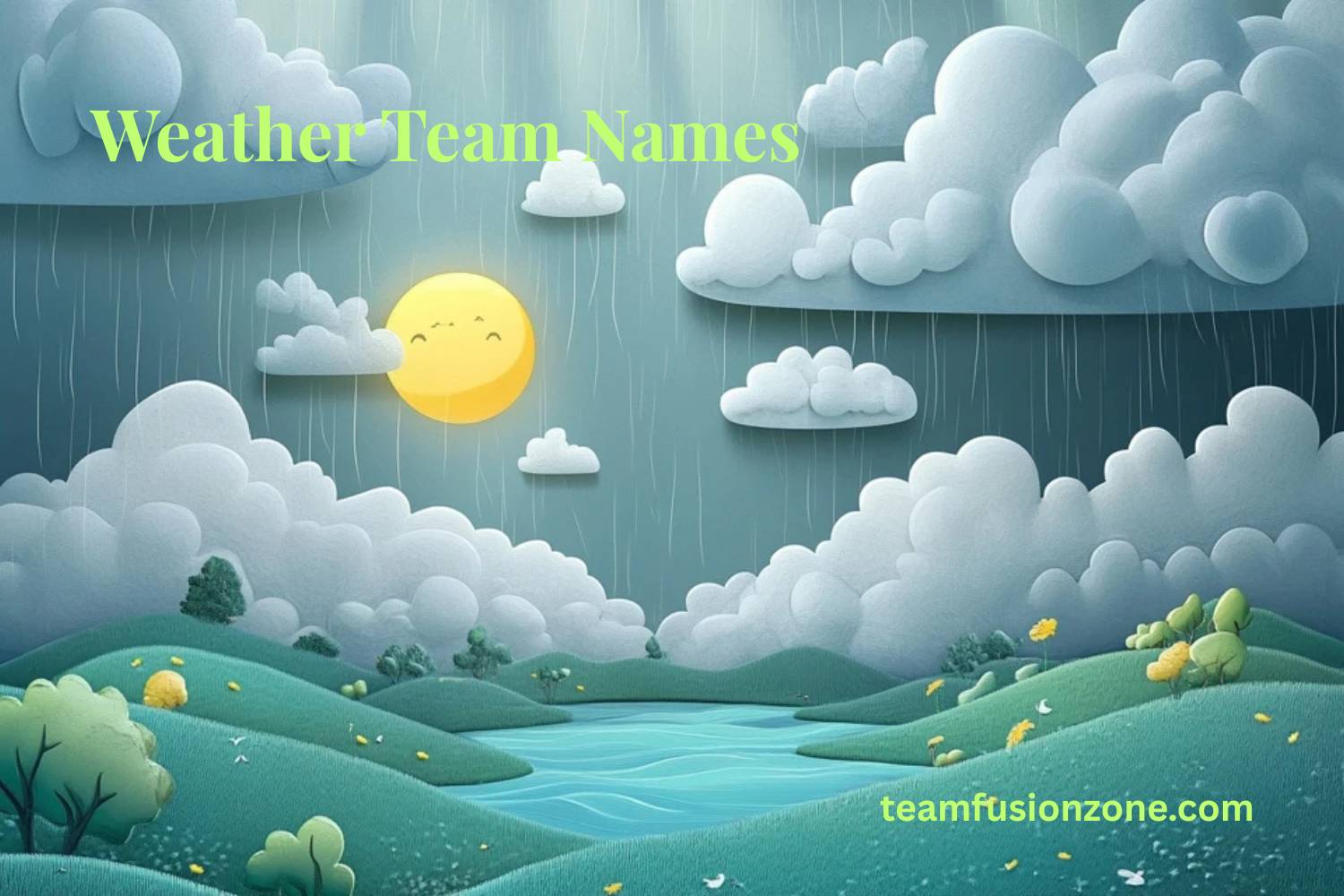  400+ Weather Team Names [Funny, Cool & Creative] - Team Fusion Zone Bildidee 