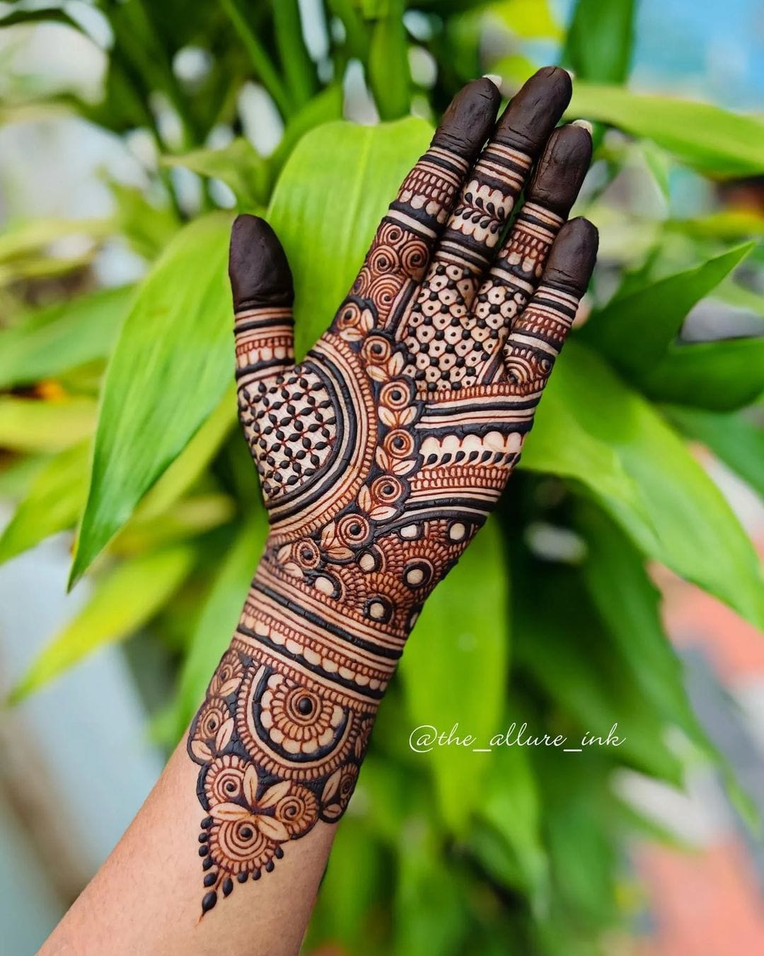  Full Hand Mehndi Design Images Simple - Design Talk Illustration 