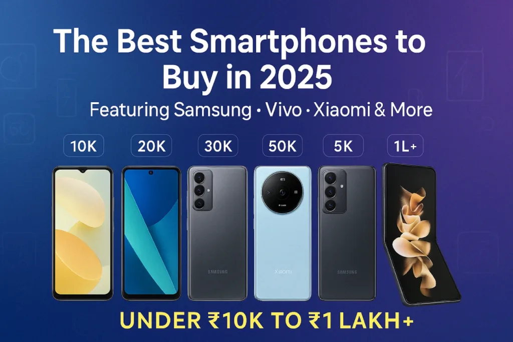 Best Smartphones to Buy in 2025 – Budget to Flagship Picks