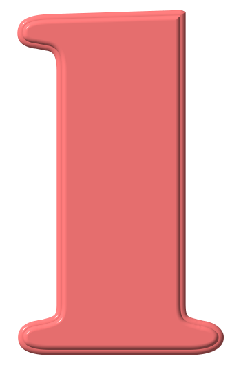  Numbers: Number 1 Bildidee 