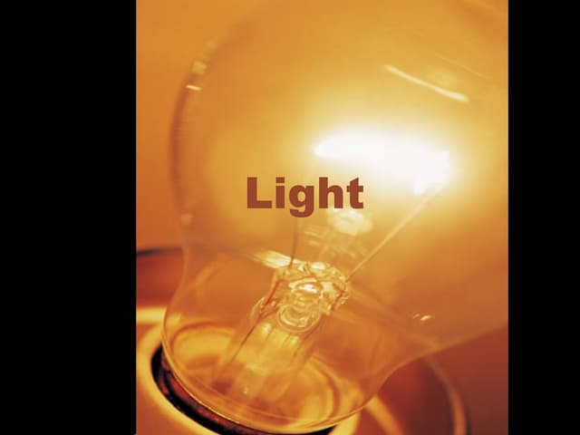 Propagation of Light | PPTX