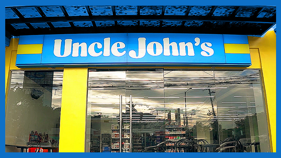 HERE IS A GLIMPSE OF THE OFFICIAL UNCLE JOHN'S STORE SINAGE - MNLToday.ph