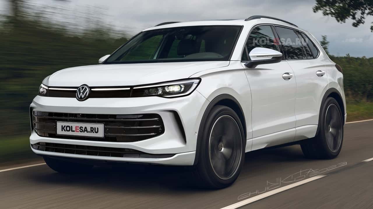  Vw 2026 Officieel: Nieuwe Volkswagen Tiguan (2024 Illustration 