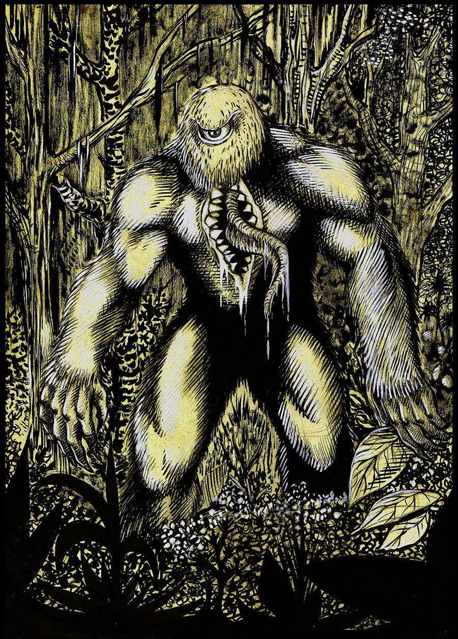  Foto zu Mapinguari of Brazilian Folklore 