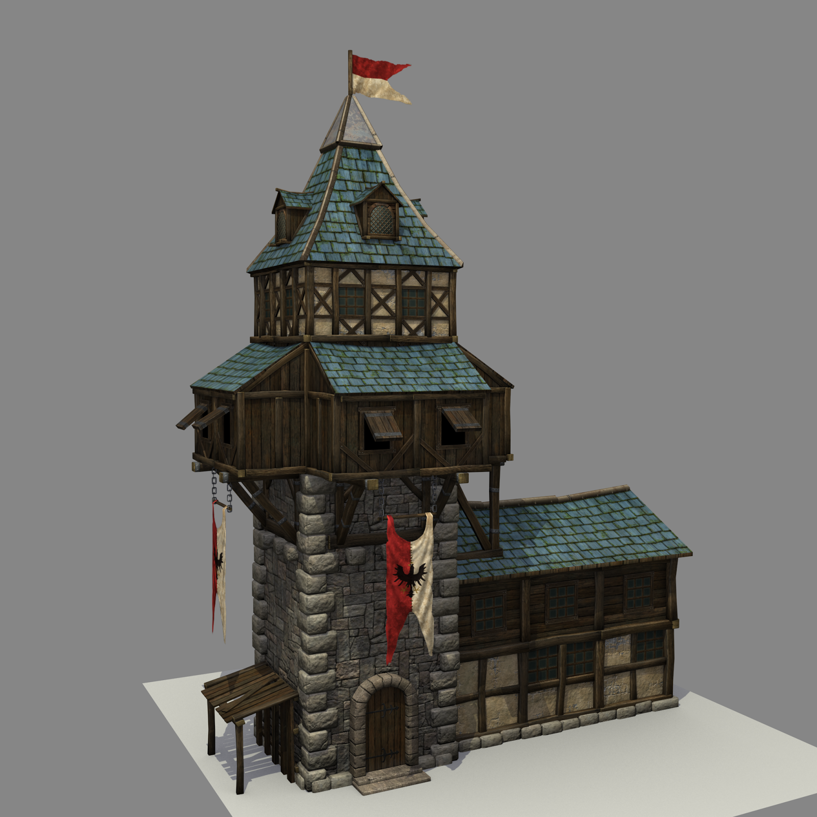  [WIP] medieval watchtower 