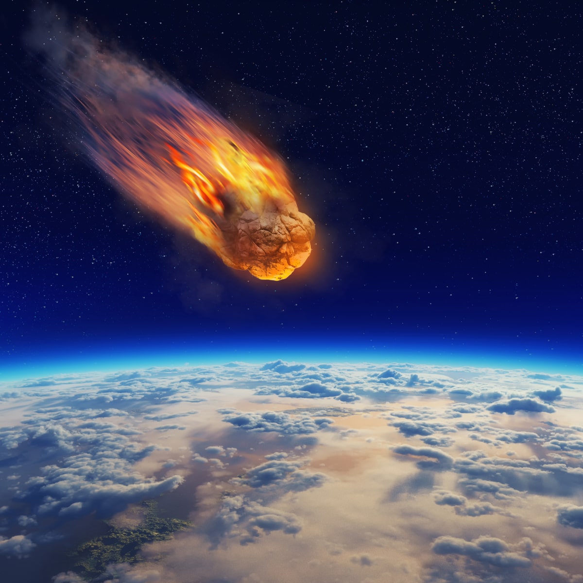 Rapidly Moving Meteor