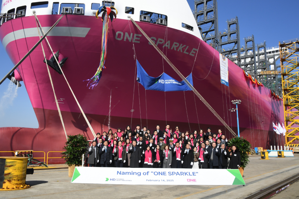  ONE marks 'milestone' with first owned newbuild container ship 