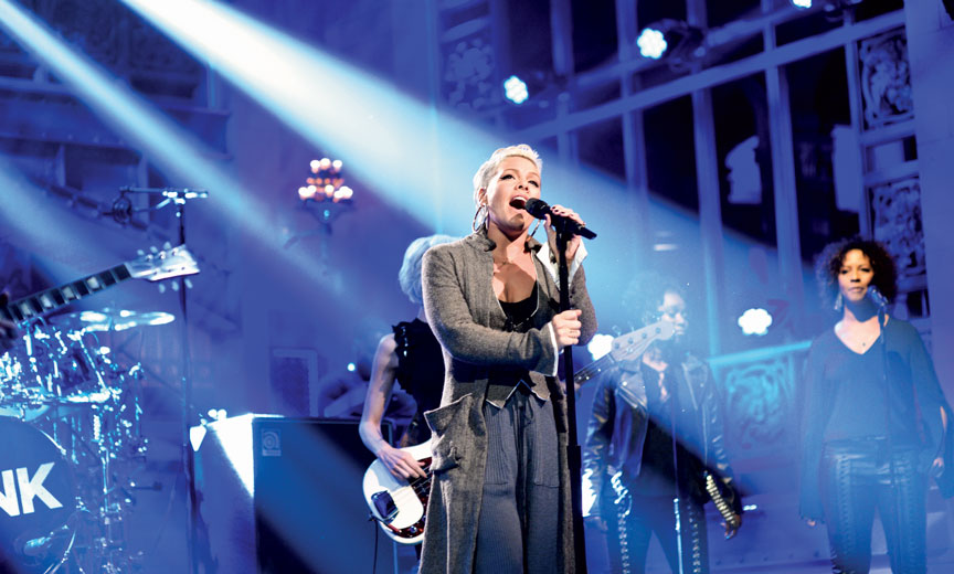 P!nk Takes Her "Beautiful Trauma" Tour on the Road