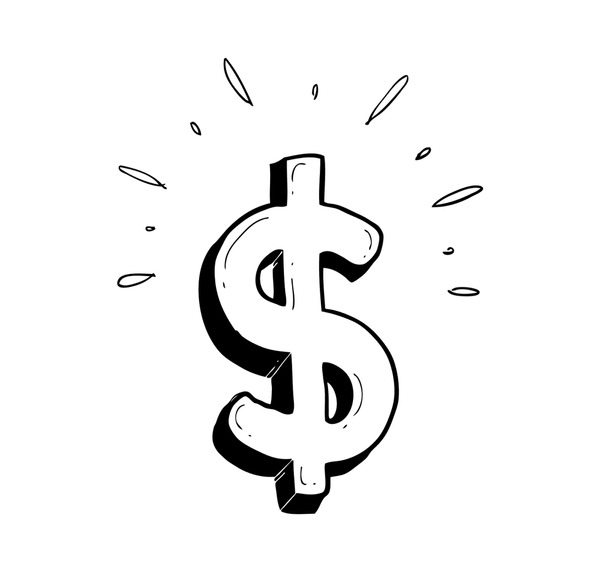  Foto zu 21+ Thousand Dollar Sign Doodle Royalty-Free Images, Stock Photos 