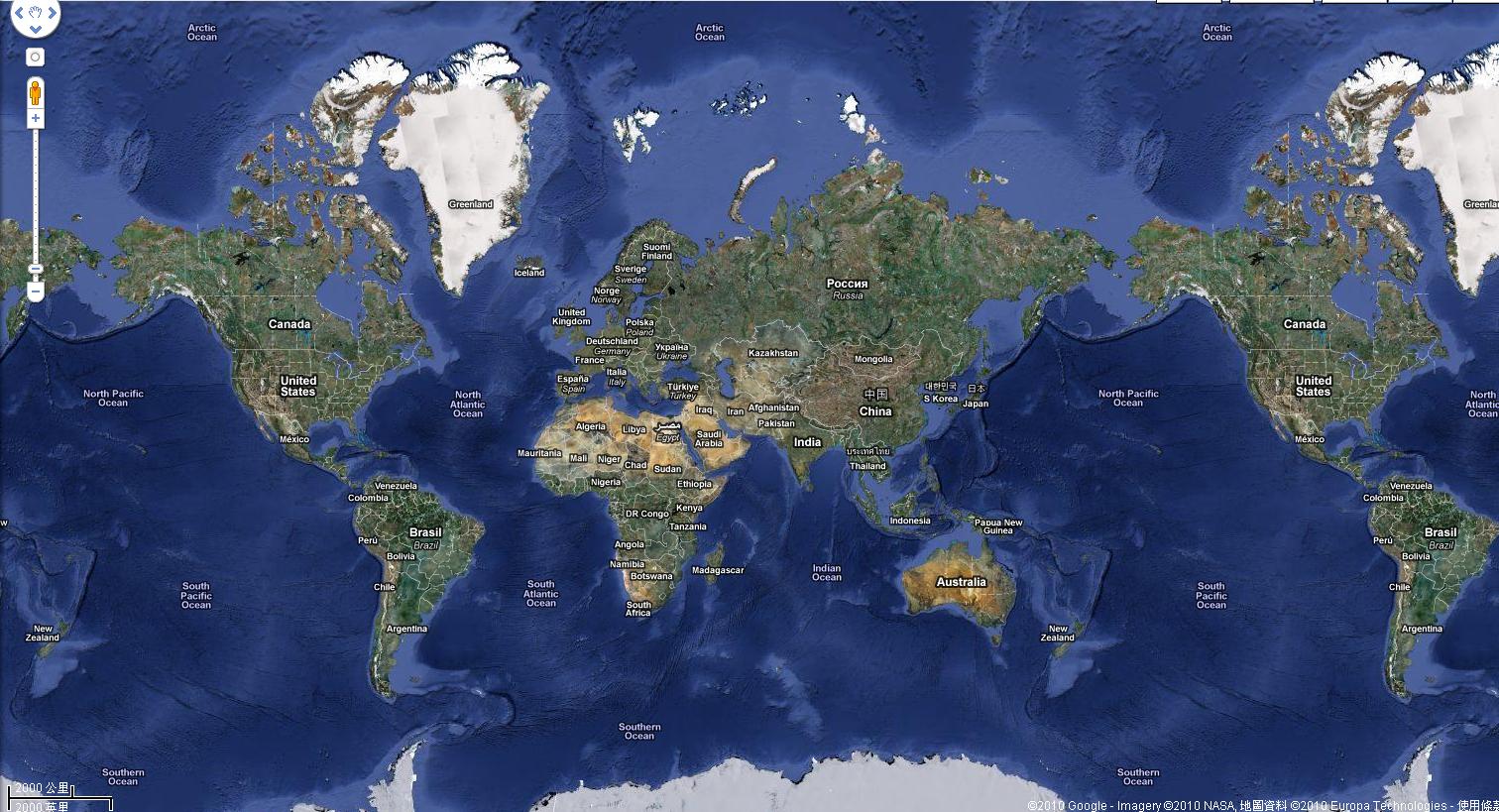About Google Maps: How Google Maps Works-Satellite map (Google Earth)